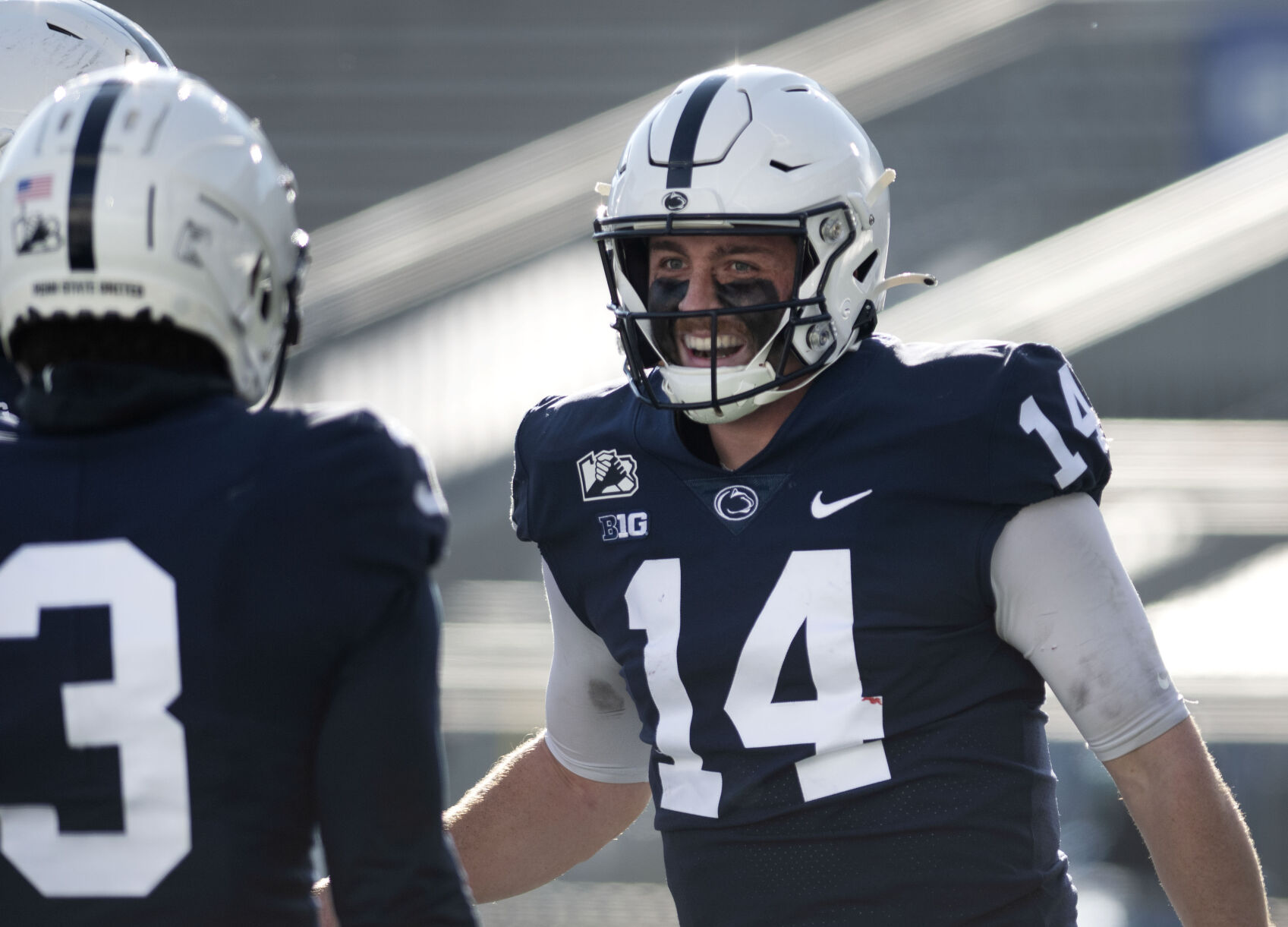 Penn State Football vs MSU, Clifford (14) Celebration